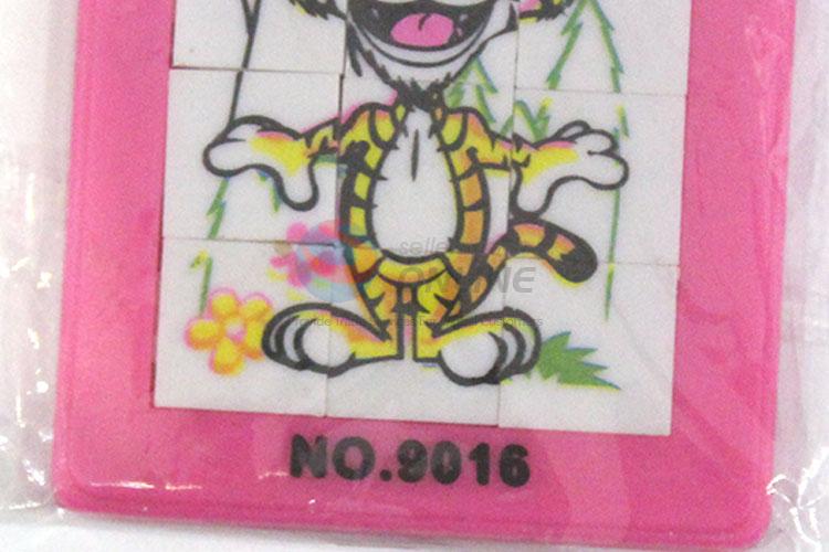 Hot Sale Plastic Puzzle with Animal Pattern