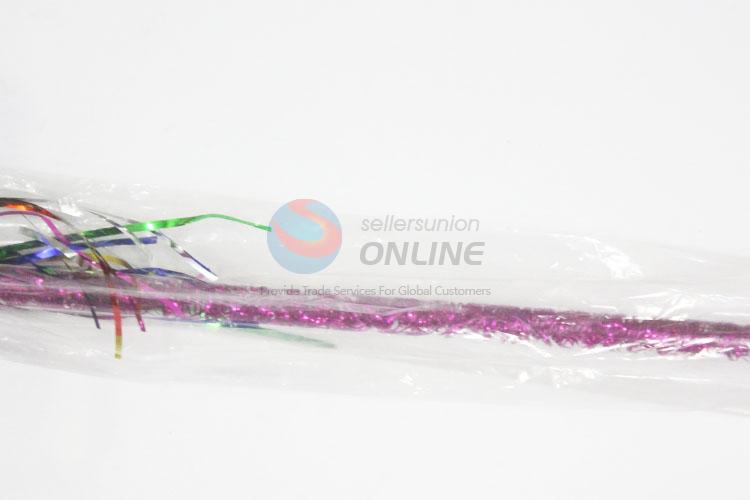 China Factory Tinsel Baton Cheerleader Plastic Baton