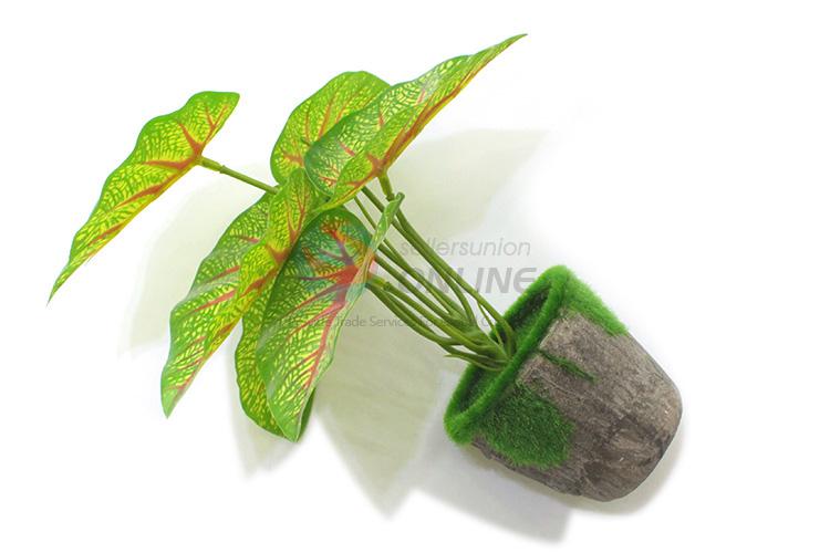 Popular design low price artificial potted plant
