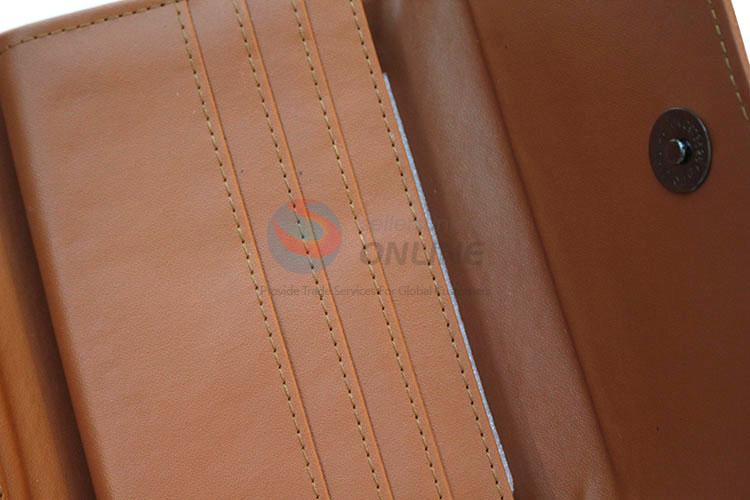 Popular cheap triple-folded women wallets