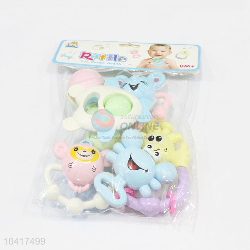 plastic baby rattle
