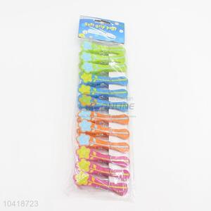 Great Cheap New Style Colorful Plastic Hangers <em>Racks</em> Clothespins Laundry <em>Clothes</em> Pins