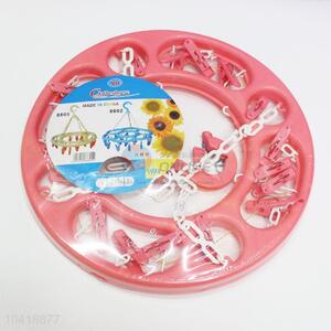 Round Shaped <em>Clothes</em> Pegs Towel Socks Hanger <em>Racks</em>