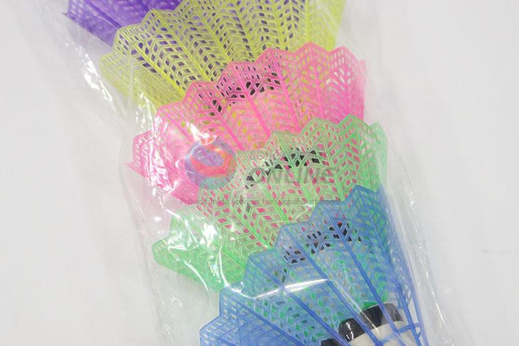 4pcs Colorful Plastic Badminton Balls Suit