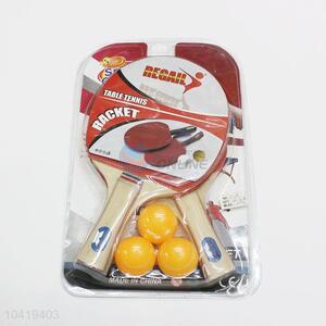 Wholesale High Quality Table Tennis Bats Paddle Pingpong Set for Promotion