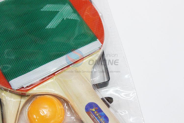 Professional Promotional Ping Pong Rackets Balls Set for Table Tennis