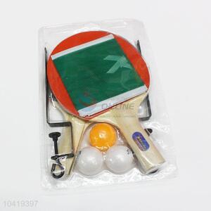 Professional Promotional Ping Pong Rackets Balls Set for Table Tennis