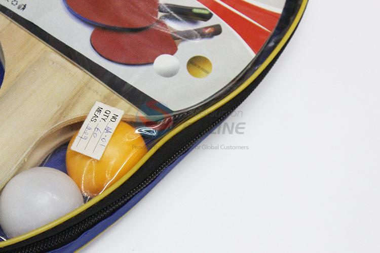Ping pong Table Tennis Racket with 2 Table Tennis Balls Set Wholesale