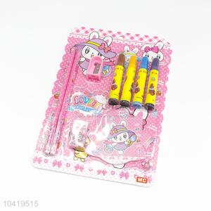 Lovely Pattern Girl Stationery <em>Set</em>