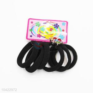 Hot Sale Black Hair Rings Set