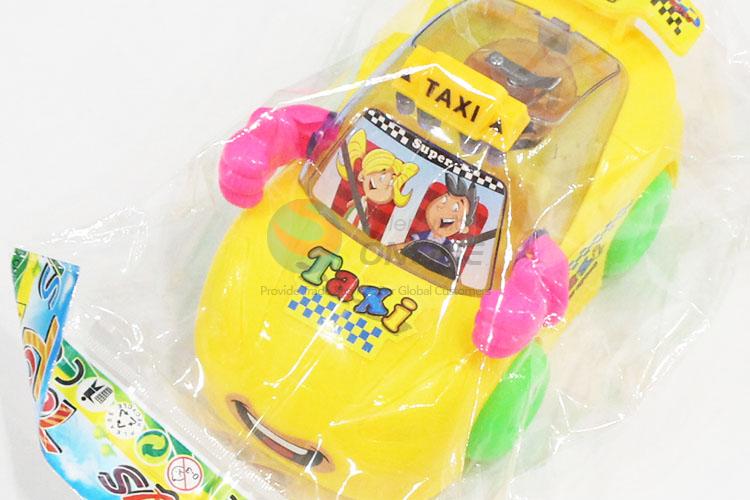 Cute cartoon taxi shape toy