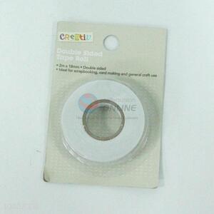 Double sided white adhesive film tape