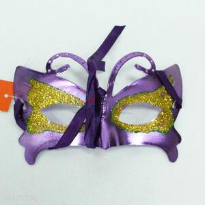 New style cool purple/golden party mask