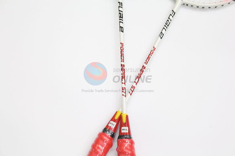 Carbon double badminton racket Indoor sport equipment