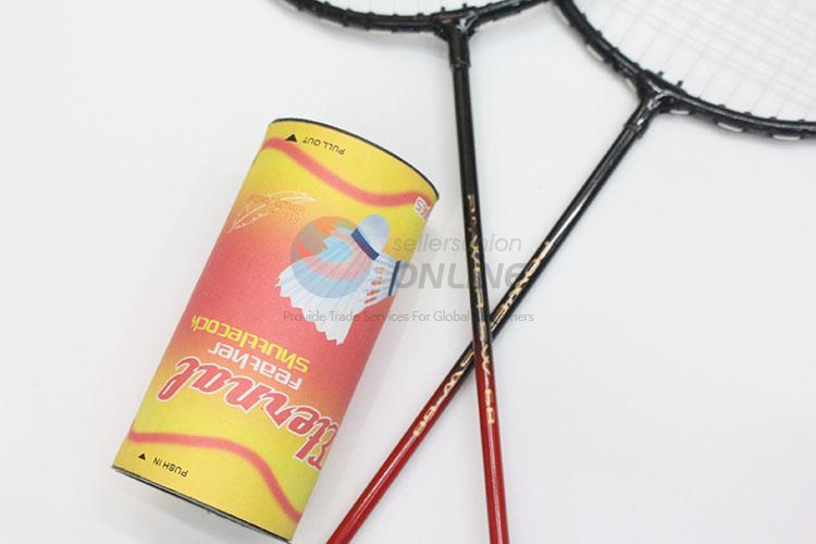Newest outdoor custom printed badminton racket