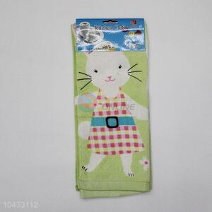 Cute Cartoon Printing Cotton Tea Towel