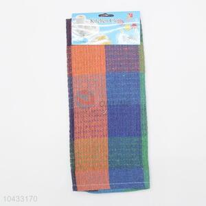 High Quality Colorful Grids Tea Towel with Low Price