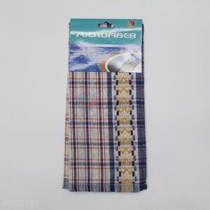 Kitchen good quality plain checked cotton woven kitchen tea towel