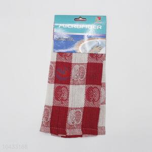 Wholesale Cheap Red Grids Kitchen Towel Tea Towel
