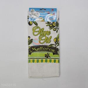 Standard size tea towel kitchen towel with cheap price