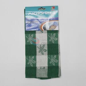 New Green Grids Tea Towel with High Quality