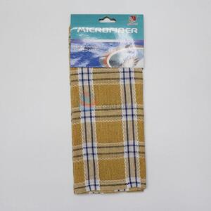 100% cotton yarn dyed grid kitchen tea towel