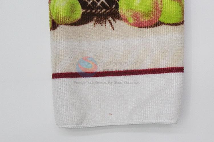 Factory Direct Fiber Fruit Pattern Tea Towel