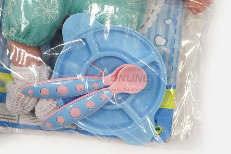 Best Sale 32cm Cotton Body Lifelike Baby Doll with 6 Sound