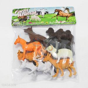 Special Design 8 pcs Farm Animal Toys Plastic Models for Kids