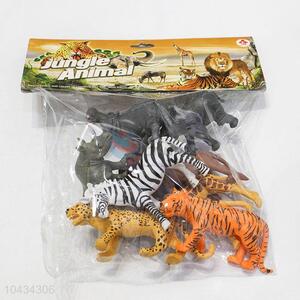 New Style 8 Kinds Mixed Packaing Plastic Toy Wild Animal Model