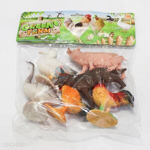 Direct Factory 6 pcs Poultry Toys Plastic Toy for Kids