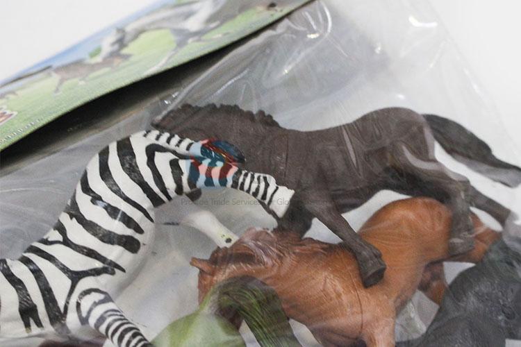 Hot Sale 6pcs Horse Toys Plastic Toy Animal for Kids