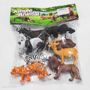Newest 8 Kinds Mixed Packaing Plastic Toy Wild Animal Model