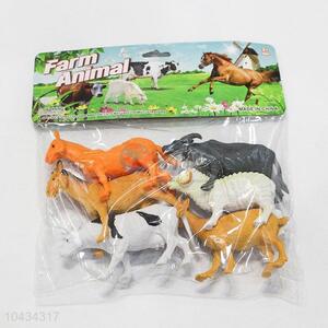 Superior Quality 6 pcs Farm Animal Toys Plastic Models for Kids