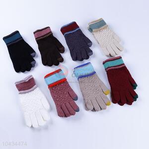 Knitting Wool Gloves for Women