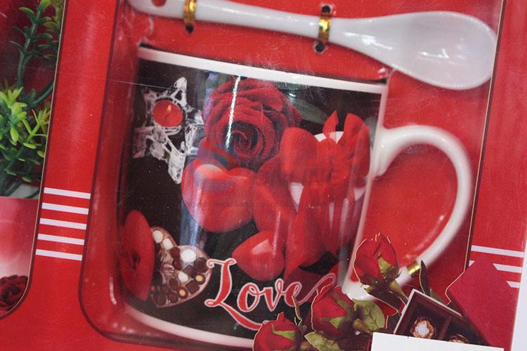Ceramic couple mugs/tea cups/ milk cups with bear