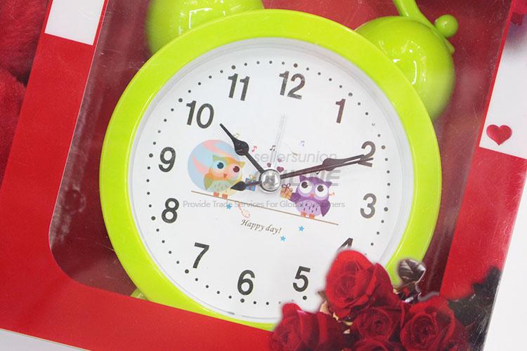 Wedding gifts desktop clock with bear