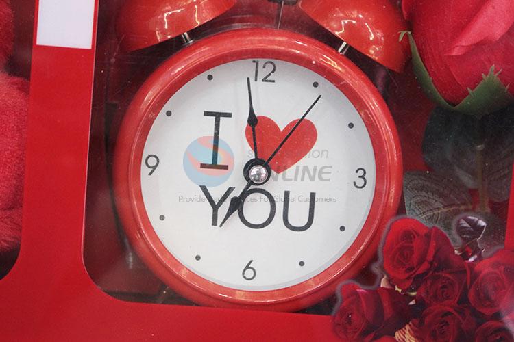 Cute Bear Couple Digital Alarm Clock