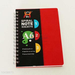 Promotional cheap spiral notebook diary book school supplies