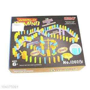 Hot Selling Colorful Domino Toy Kids Racing Toy Blocks