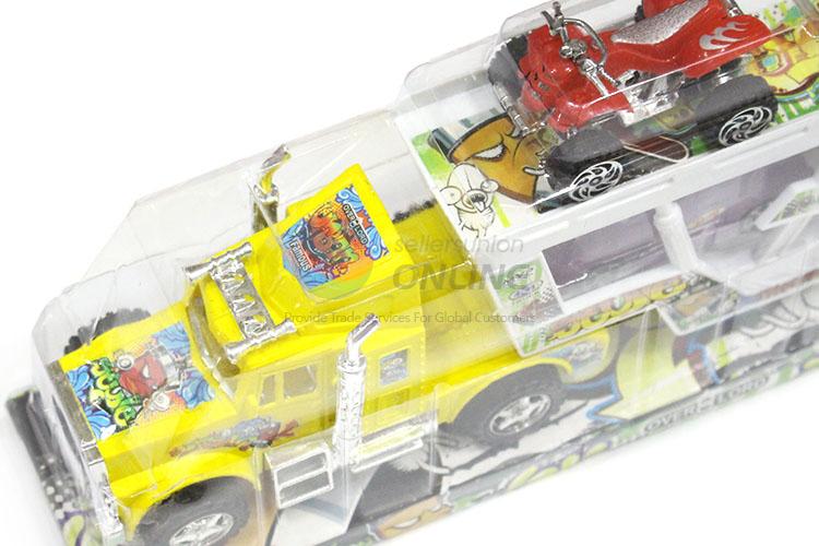 Cool Inertial Towing Vehicle With Free-Wheel Vehicle And Beach Car Toy Set