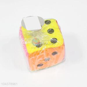 Recent design hot selling dice shape simulation toy