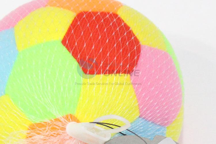 Low price colorful cloth ball toy