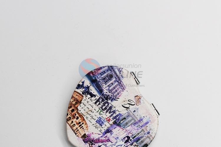 Professional Heart-shaped Folding Makeup Mirror for Sale
