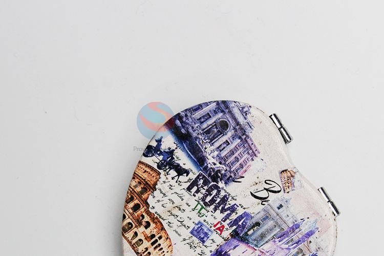 Professional Heart-shaped Folding Makeup Mirror for Sale