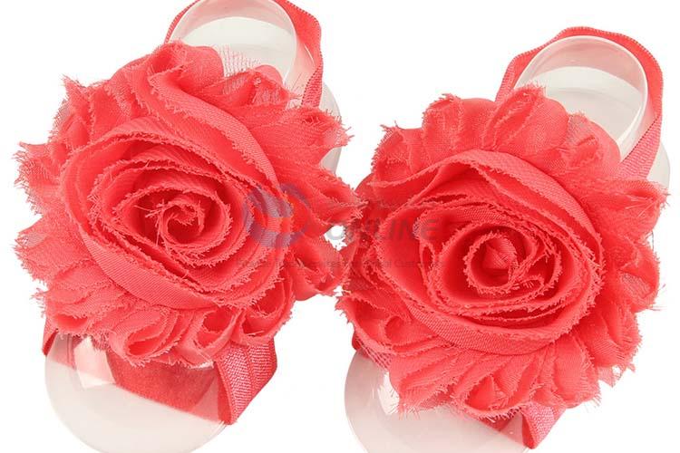 Custom Foot  Ankle Accessories Fashion Foot Flower For Baby