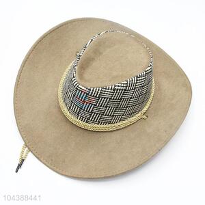 Promotional Wholesale Casual Jazz Boys Travel Hat Cowboy Hat