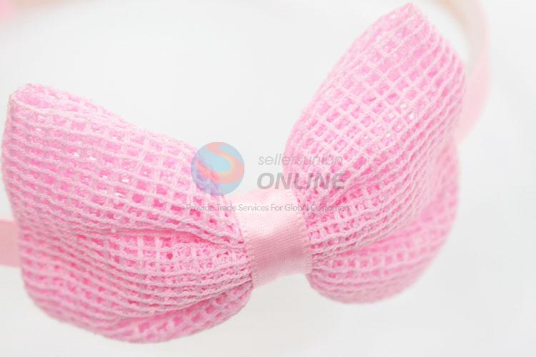 Girls princess hair accessory hair bands with bowknot