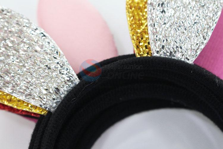 New Design Korean Glitter Hair Band with Ear For Child