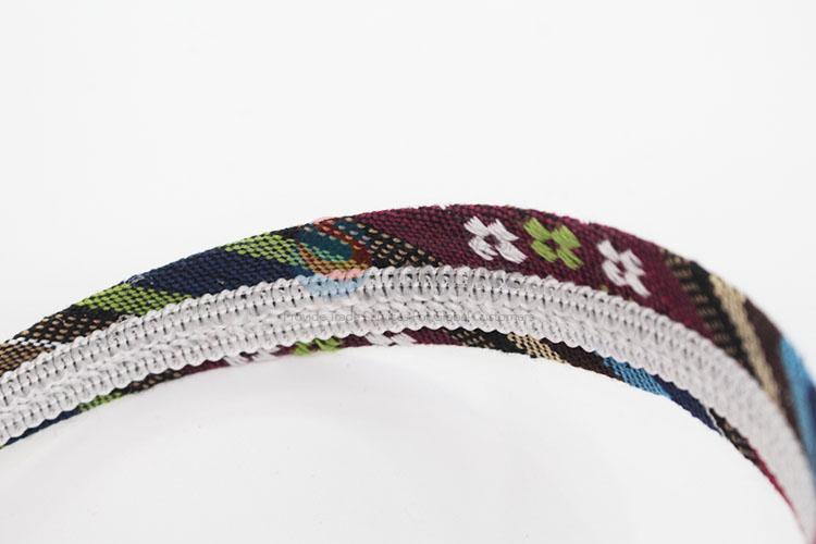 Elegant style printed cloth hair band